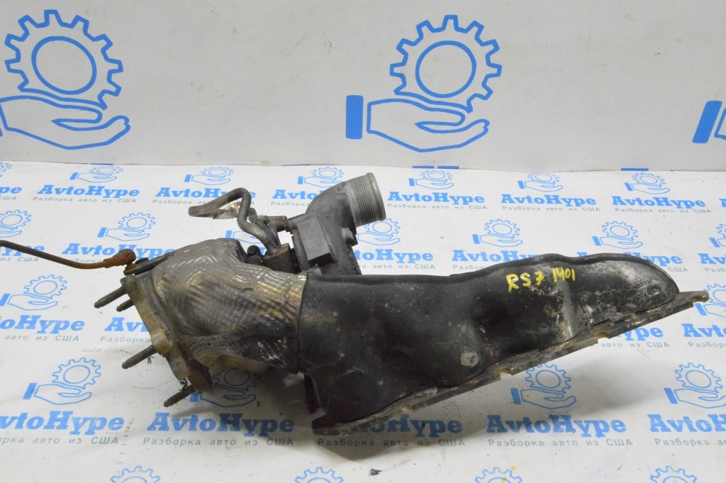 Турбина в сборе правая Audi RS7 14-15 4.0 tfsi CRDB (01) горелая 079145704S