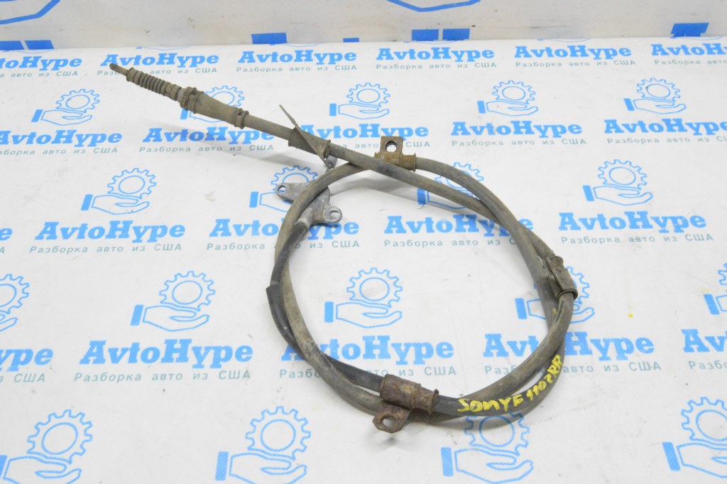 Трос стояночного тормоза задний правый Hyundai Sonata 11-15 597703Q300